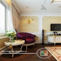 Sofa ấn tượng cho phòng ngủ cổ điển - PN 05