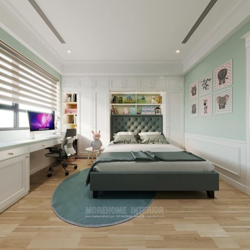Nội thất phòng ngủ con phong cách hiện đại Thiết kế chung cư